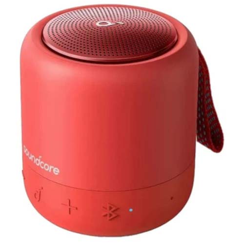 Soundcore ポータブルスピーカー Mini 3 レッド A3119091