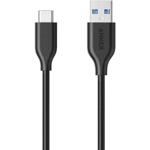 Anker PowerLine USB-C&USB-Aケーブル(USB3.0対応)0.9m ブラック A8163011