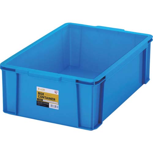アイリスオーヤマ 299247 BOXコンテナ B-43R ブルー B-43R-BL