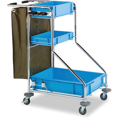 テラモト ビルメンカートF DS5710700