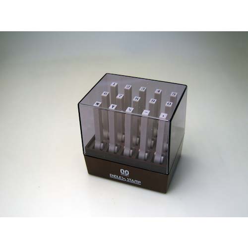 SANBY エンドレススタンプ 数字セット 特大号 明朝体 15本セット EN-SB