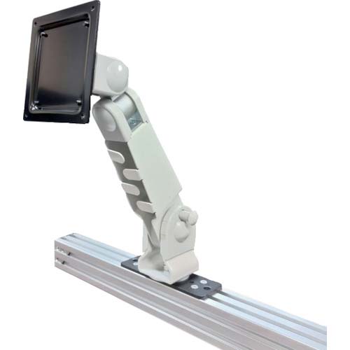 モダンソリッド アルミフレーム上面用垂直モニターアーム LA-11DAR