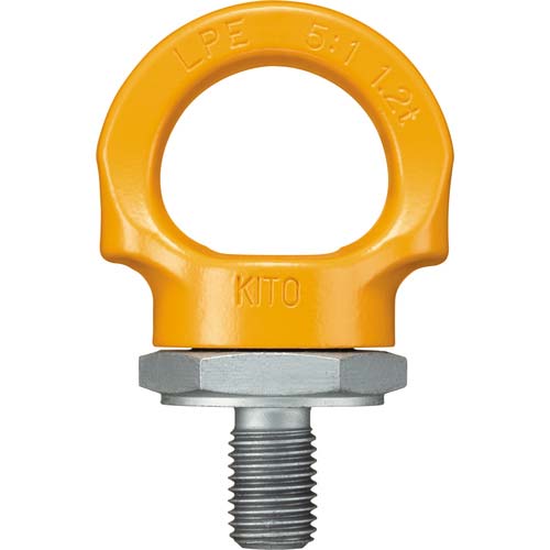 KITO リフティングポイントアイボルト形LPE M20 使用荷重1.8t/4.8t LPE1J020A001-00011 LPE1J020