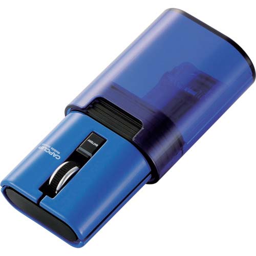 【廃番】ELECOM Bluetooth(R)ワイヤレスマウス「CAPCLIP」 M-CC2BRSBU