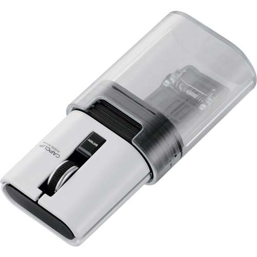 ELECOM Bluetooth(R)ワイヤレスマウス「CAPCLIP」 M-CC2BRSWH