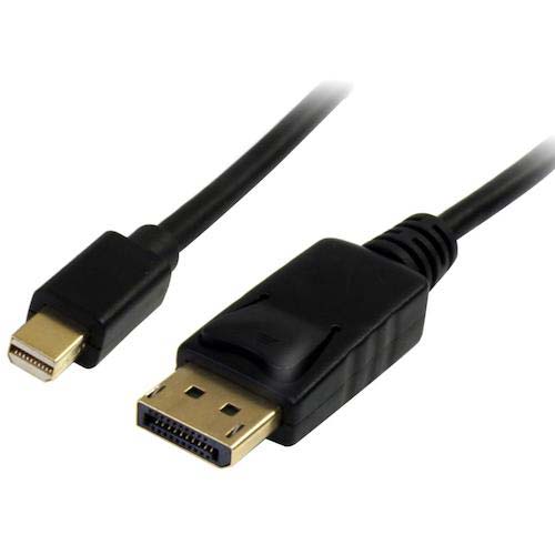 StarTech ディスプレイ変換ケーブル/mDP - DP 1.2/2m/4K60Hz/ブラック MDP2DPMM2M