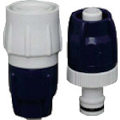 アイリスオーヤマ 167934 ワンタッチホースジョイント SGP-4 ホワイト/マリンブルー H/B