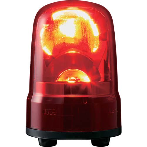 PATLITE 回転灯 Φ80 M2 キャブ R SKS-M2J-R