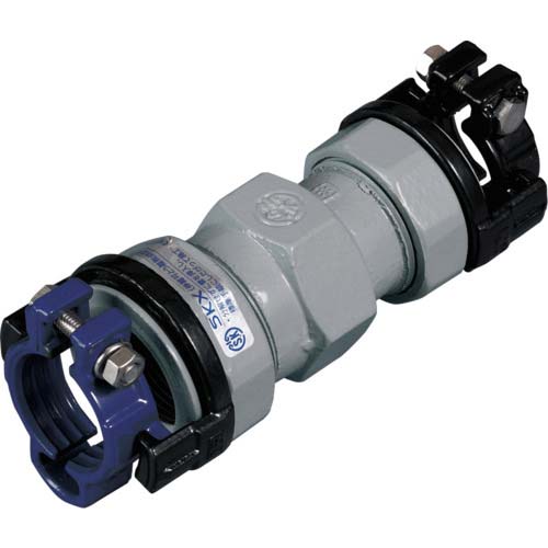 SKカワニシ 鋼管×塩ビ管用異種管継手 SKXソケット 16×V13 SKX-S-16XV13