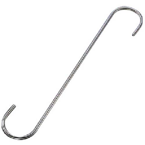 水本 ステンレス 物干しSフックツイスト 全長200mm SMT-200