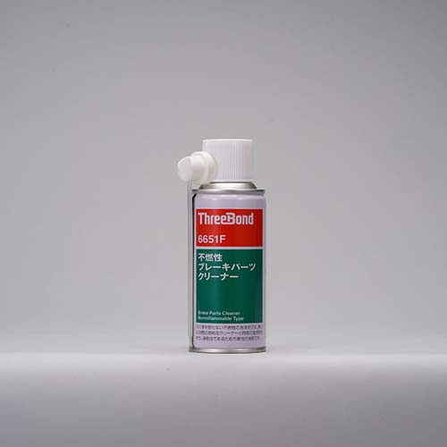 THREEBOND 不燃性パーツクリーナー TB6651F 180gエアゾールタイプ 消防法非該当・速乾性・洗浄(6651FB)