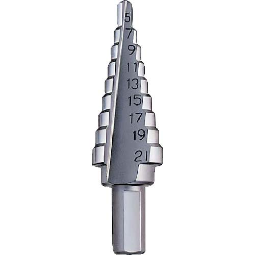 大見 タケノコドリル シルバータイプ 9段 10mm TK521