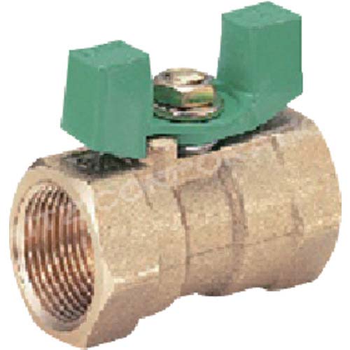 KITZ 黄銅製ボールバルブ Tボール TKW型 8A(1/4B) TKW1/4