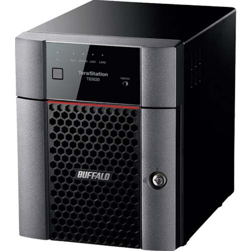 BUFFALO TeraStation TS3420DNシリーズ 4ベイデスクトップNAS 8TB TS3420DN0804