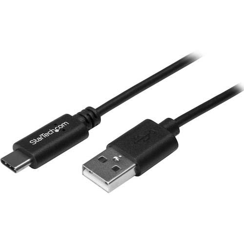 StarTech USB 2.0ケーブル/4m/Type-A - Type-C/480Mbps/オス-オス/ブラック/タイプC A USB2AC4M