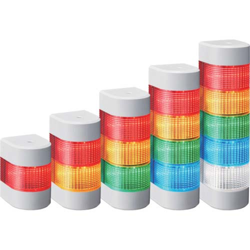 PATLITE LED壁面取付け積層信号灯 シグナルタワー ウォールマウント WME型 WME-402D-RYGB