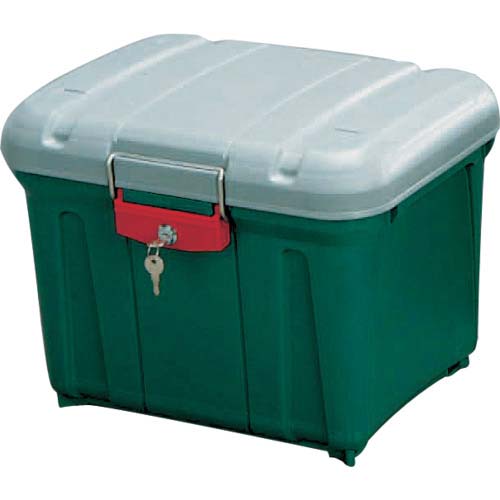 アイリスオーヤマ 298127 密閉RVBOXカギ付き 460 グレー/ダークグリーン MRV460-M