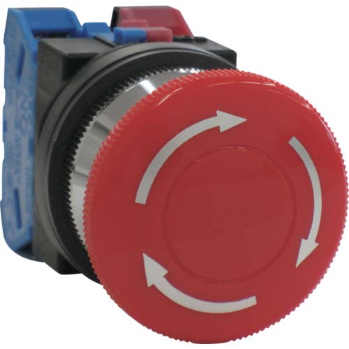 IDEC Φ30プッシュロックターンリセット型押ボタンスイッチ AVN311NR