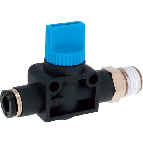 PISCO ハンドバルブ ストレートA3方弁チューブ6出力R1/4 HV6-02