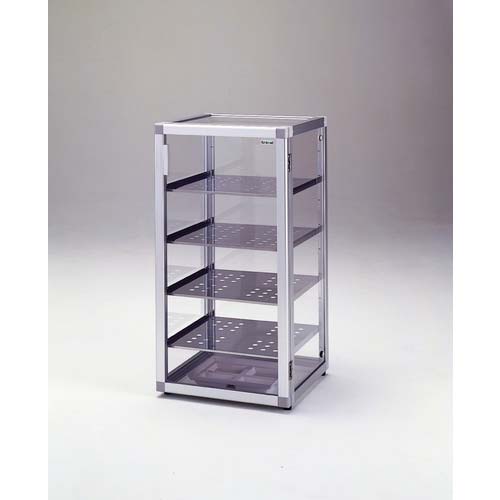 伸榮 中型デシケーターマグネットパッキンタイプアクリル遮光 MB-250CB