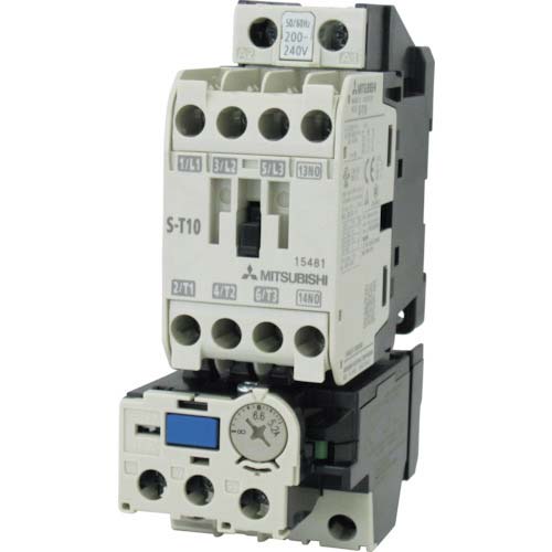 三菱電機 電磁開閉器 MSO-Tシリーズ(非可逆品) フレームT10 MSO-T10-1.5KW200VAC100V