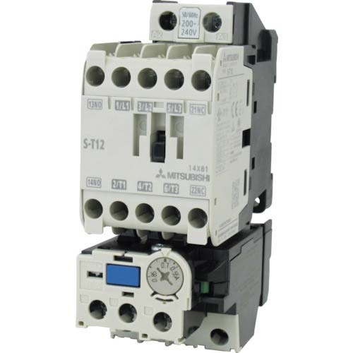 三菱電機 電磁開閉器 MSO-Tシリーズ(非可逆品) フレームT12 MSO-T12-2.2KW200VAC200V