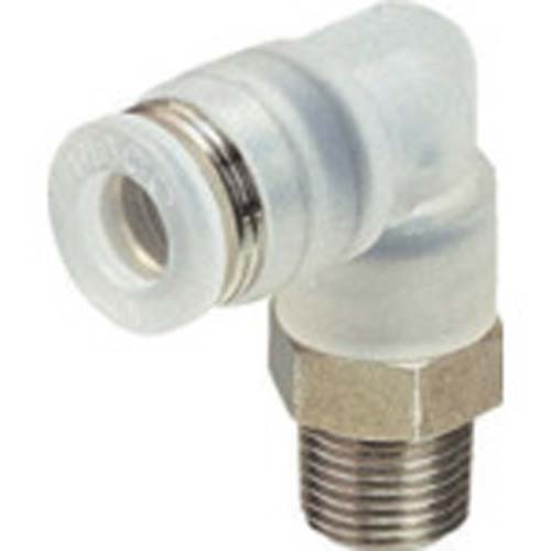 PISCO チューブフィッティングPP エルボ ネジ部材質:SUS304 PPL6-02SUS