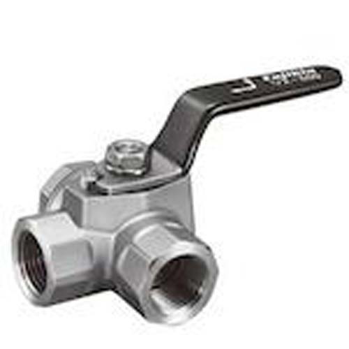 Fujikin ステンレス鋼製3方切替ボール弁4.12MPa UBVH-14B-R