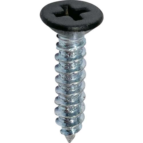 DAIDOHANT タッピングねじ 皿頭 黒 3×16mm 約38本入 00081811