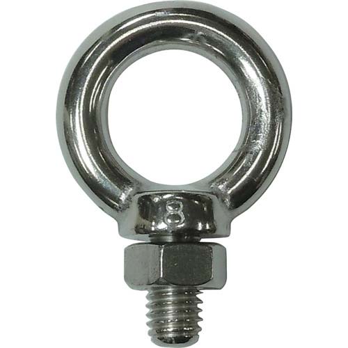 DAIDOHANT ステンレス アイボルト ナット付 8mm (A)34×(B)15×(C)19mm 10101976