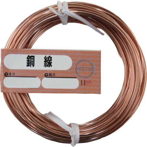 DAIDOHANT 銅線 「太さ」#20(0.9mm)×「長さ」20m 中小巻 10155913