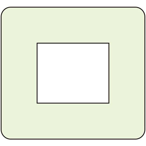 ユニット 蓄光スイッチステッカー小 863-689