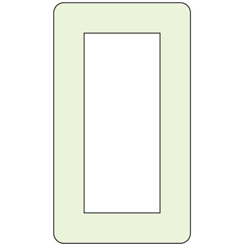 ユニット 蓄光スイッチステッカー大 863-690