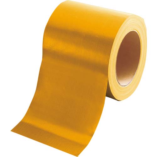 ユニット 布ラインテープ 黄 100×25m 864-72A