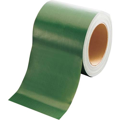 ユニット 布ラインテープ 緑 100×25m 864-73A