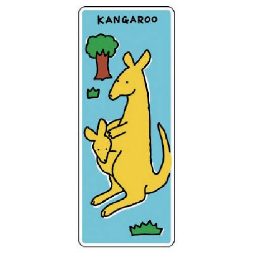 ユニット ジョイシール カンガルー PVCステッカー 1000×400mm 910-07