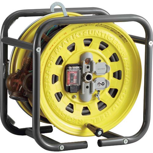 ハタヤ 段積みリールテモート型コンセント引き出しタイプ DGBM-130K