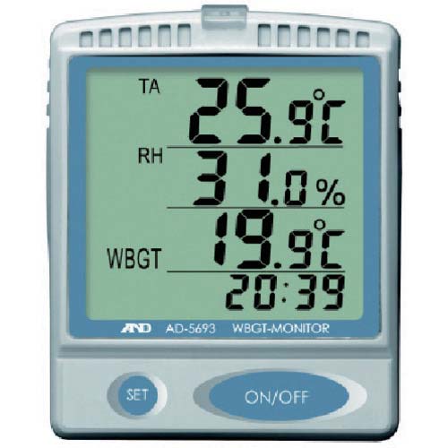 【廃番】ユニット 熱中症指数モニター卓上型 HO-40