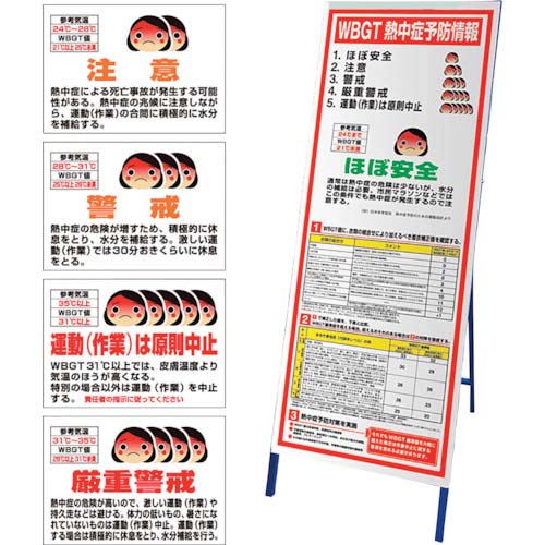 ユニット 予防情報看板 MG付 HO-5981A