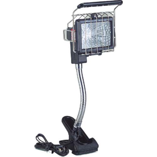 ハタヤ ミニハロゲンライト(クリップタイプ) 150W耐震ハロゲン球付 1.6m MH-C15