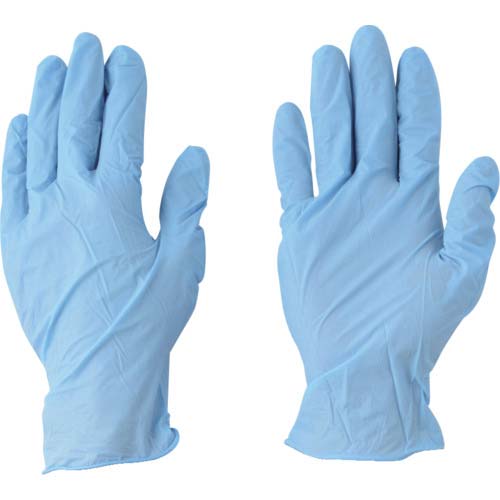 クレシア 使い捨て手袋 プロテクガード ブルーニトリルグローブ L 69332