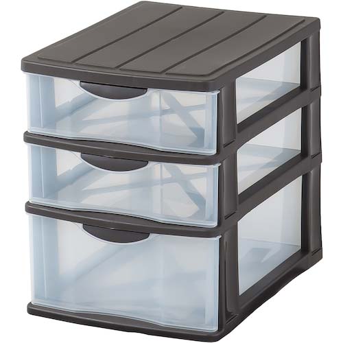 JEJアステージ フロンテミニA4 浅2深1段 ダークブラウン FROTEMINIA4ASA2FUKA1-DB