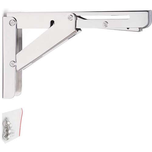 SUGATSUNE (120057207)EBN-200-SLステンレス 折りたたみ棚受 EBN-200-SL