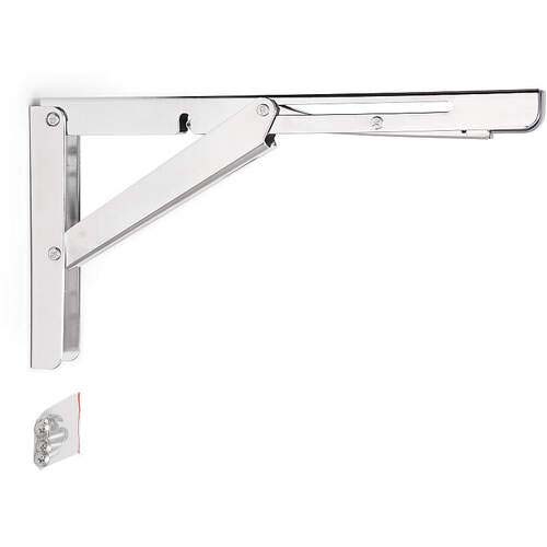 SUGATSUNE (120057213)EBN-317-SLステンレス 折りたたみ棚受 EBN-317-SL