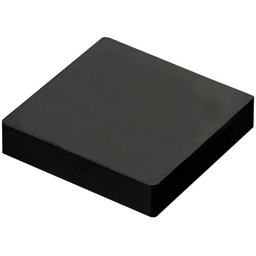 EXSEAL 防振・緩衝ブロック ゲルダンパー 硬度15 100×100mm 黒 GD01-33005