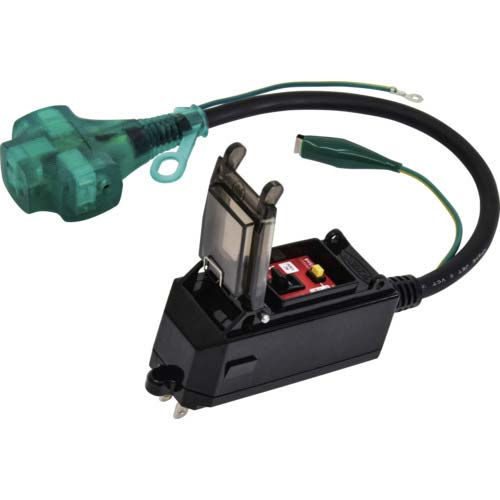 NICHIDO プラグインポッキンブレーカ 過負荷漏電保護兼用 0.42m PIPB-EKT-S