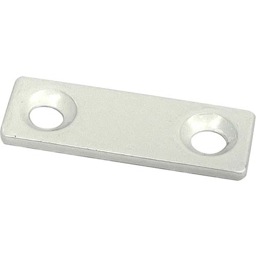 DAIDOHANT スリムサポート 一文字 白(ホワイト) (a)35×(b)12×(t)2mm (1個) 00069132