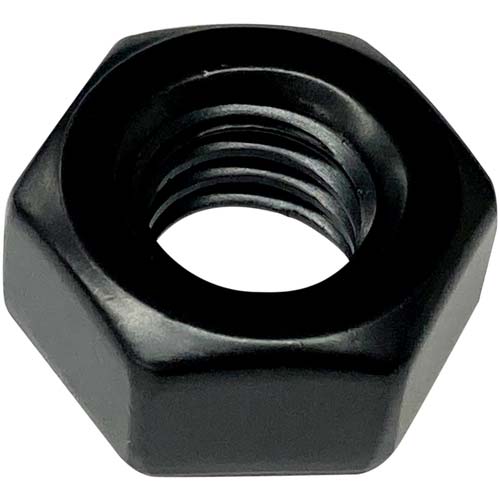 DAIDOHANT ダイドーハント カラー六角ナット (ねじ径)M8×(対辺:A)13×(高さ:B)6.5mm 黒(ブラック)〈4個入〉 10103304