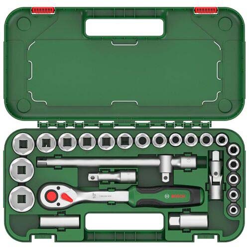 ボッシュ ラチェットセット 1/2インチ25ピース 1600A02Z9F