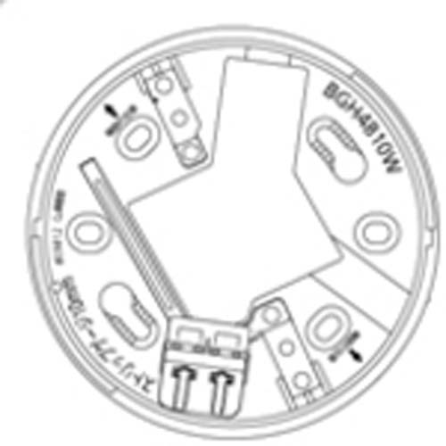 Panasonic 速結式感知器ベース(遠隔試験対応) BGH4810W